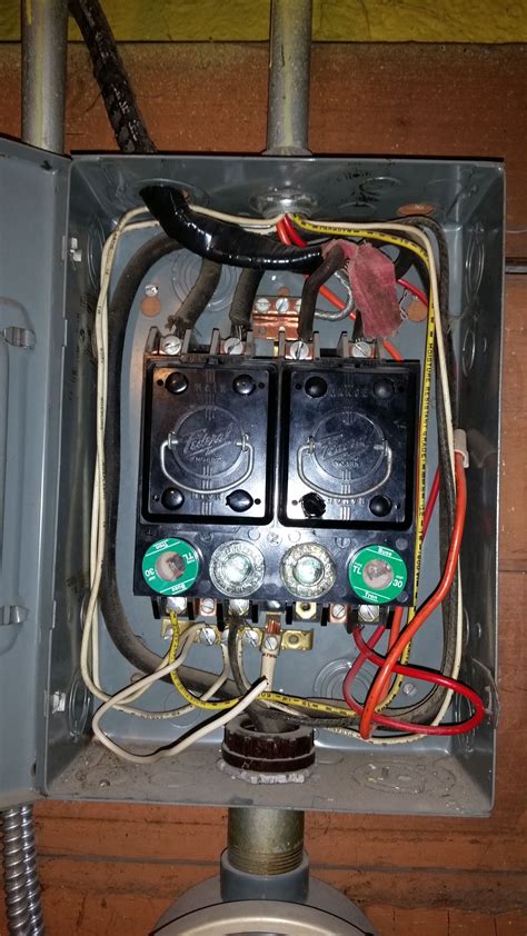 how to install electrical fuse box|old fuse box wiring diagram.